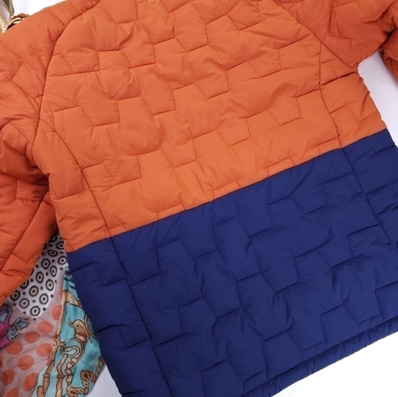 New Magellan Orange Blue Men's Puffer Coat Sz XL - Picture 13 of 14